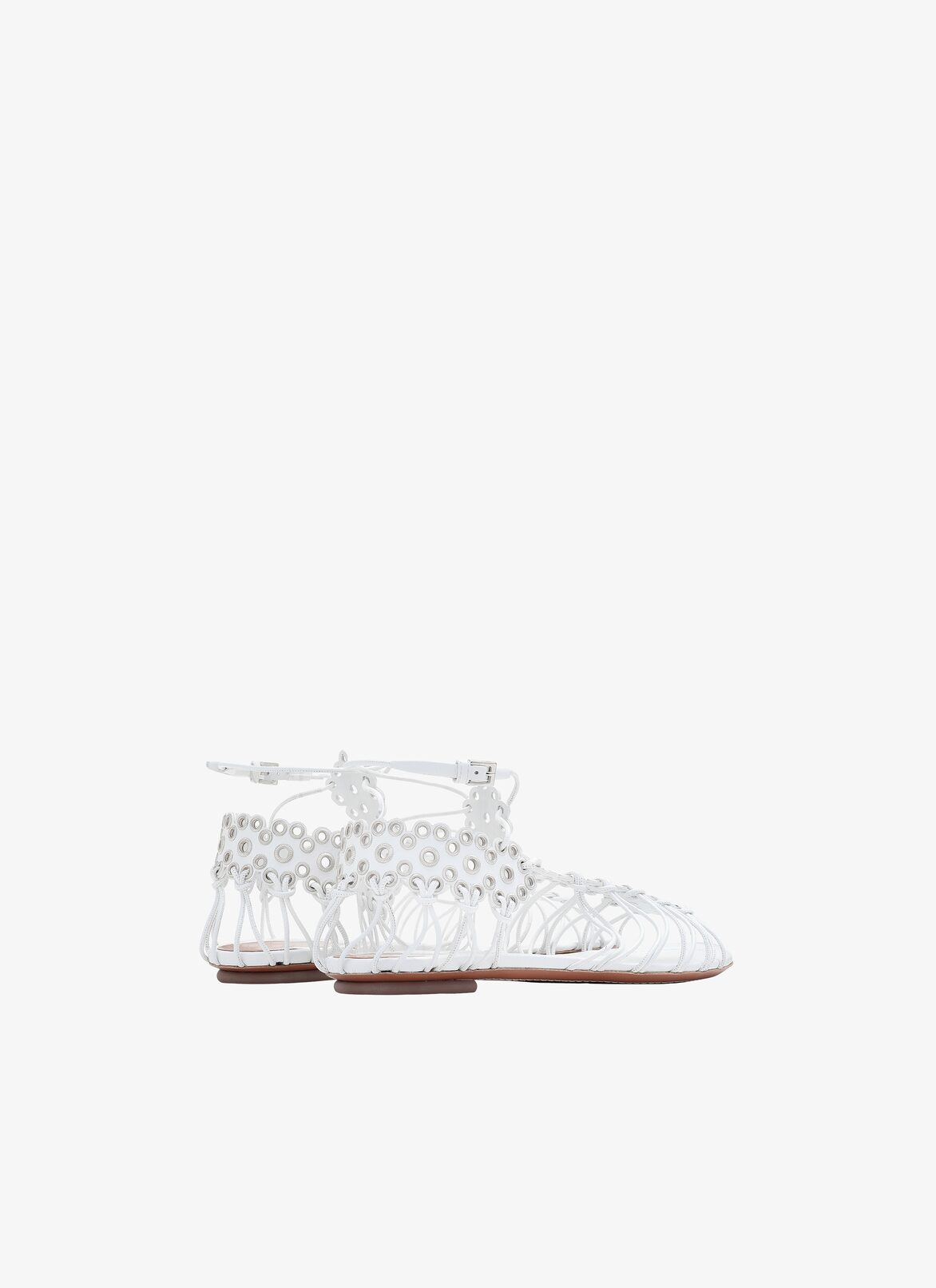 CERCLE ŒIL SANDAL ALAÏA WHITE CERCLE ŒIL SANDAL